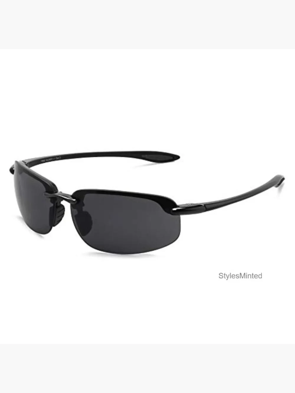 Polarized Sunglasses TR90 Rimless Frame UV400 Protection for Sports